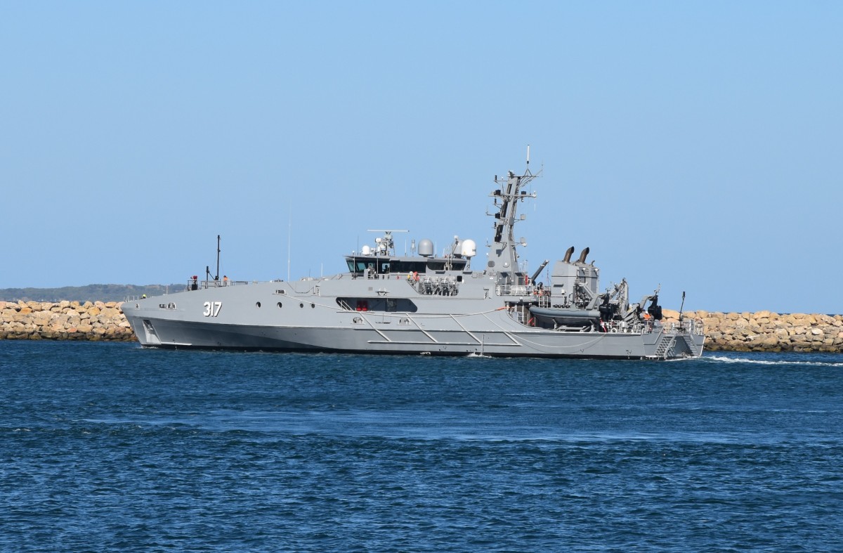 Austal Australia delivers 4th Evolved Capeclass Patrol Boat to Royal